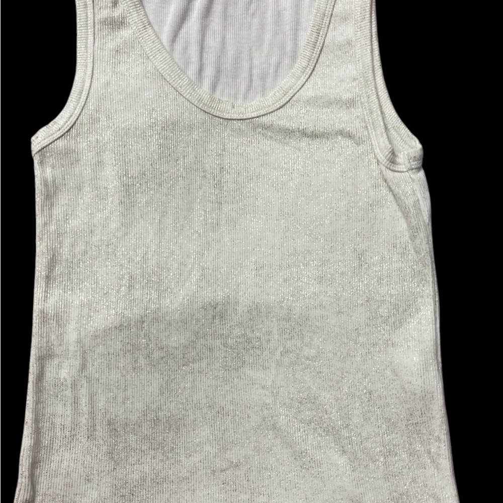 White Sleeveless Tank Top Zara